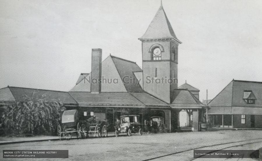 Postcard: Gardner, Massachusetts Station